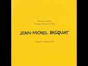 Click to view details and links for Jean-Michel Basquiat (Gagosian) fold-out
