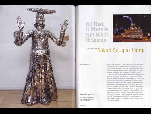 image of All That Glitters Is Not What It Seems: Sokari Douglas Camp interview