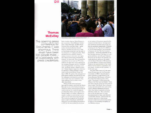 image of Documenta 11- Frieze Review 1