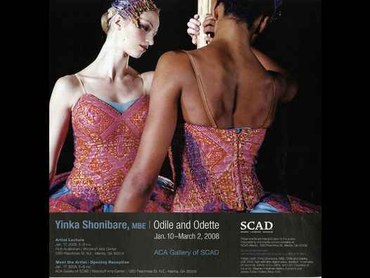 image of Yinka Shonibare, MBE | Odile and Odette - magazine ad.