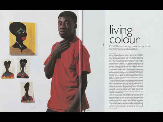 image of Living Colour: Chris Ofili’s vivid paintings reveal the psychedelic city experience, says Louisa Buck
