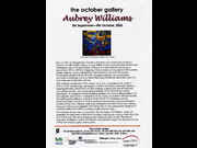 Click to view details and links for Aubrey Williams October Gallery 2002 - press release