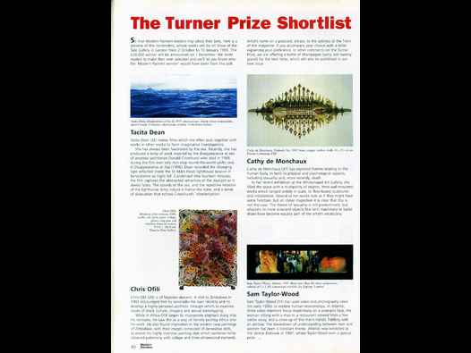 image of The Turner Prize Shortlist - Modern Painters