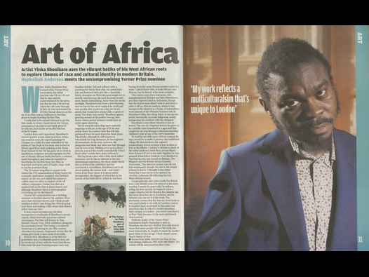 image of Yinka Shonibare: Art of Africa