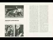 Click to view details and links for Jacob Lawrence: article in The Studio magazine 1961