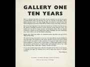Click to view details and links for Gallery One | Ten Years